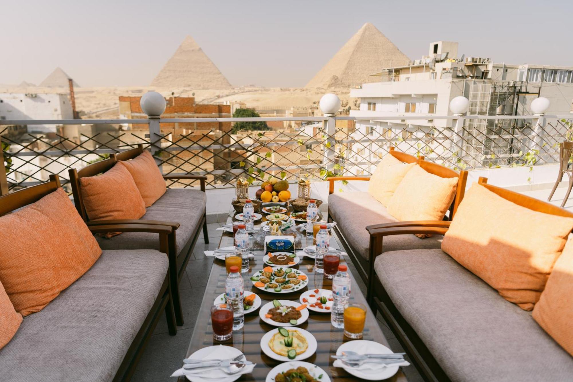 Jimmy Pyramids Hotel Kafrat al Jabal Екстер'єр фото