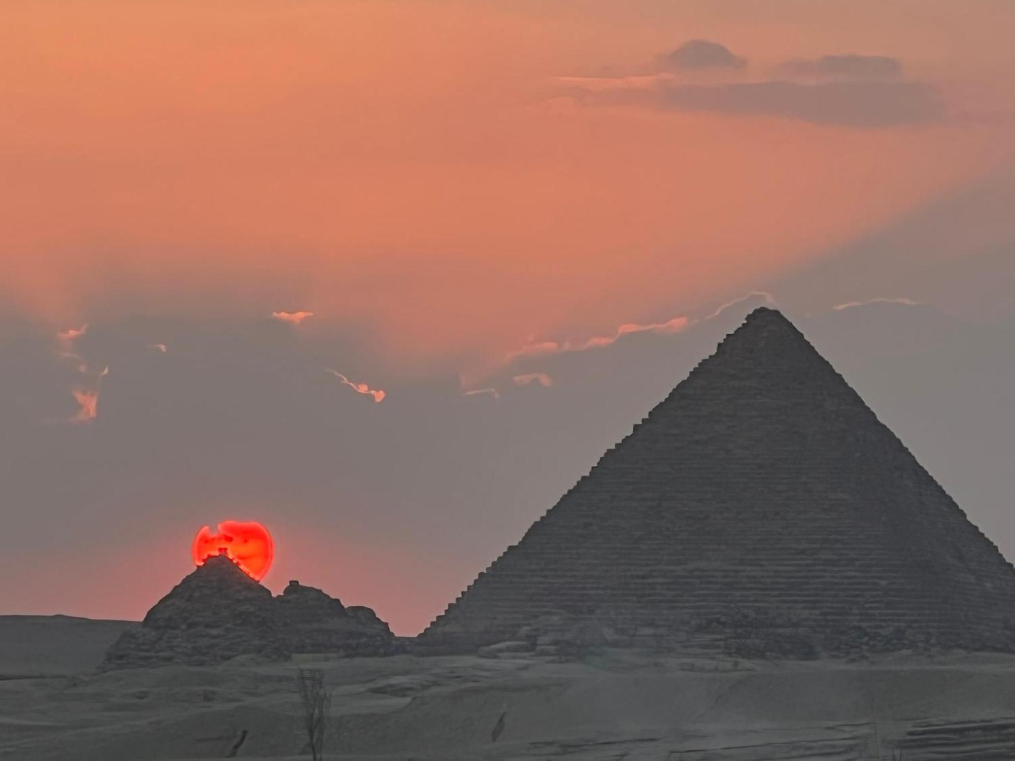Jimmy Pyramids Hotel Kafrat al Jabal Екстер'єр фото