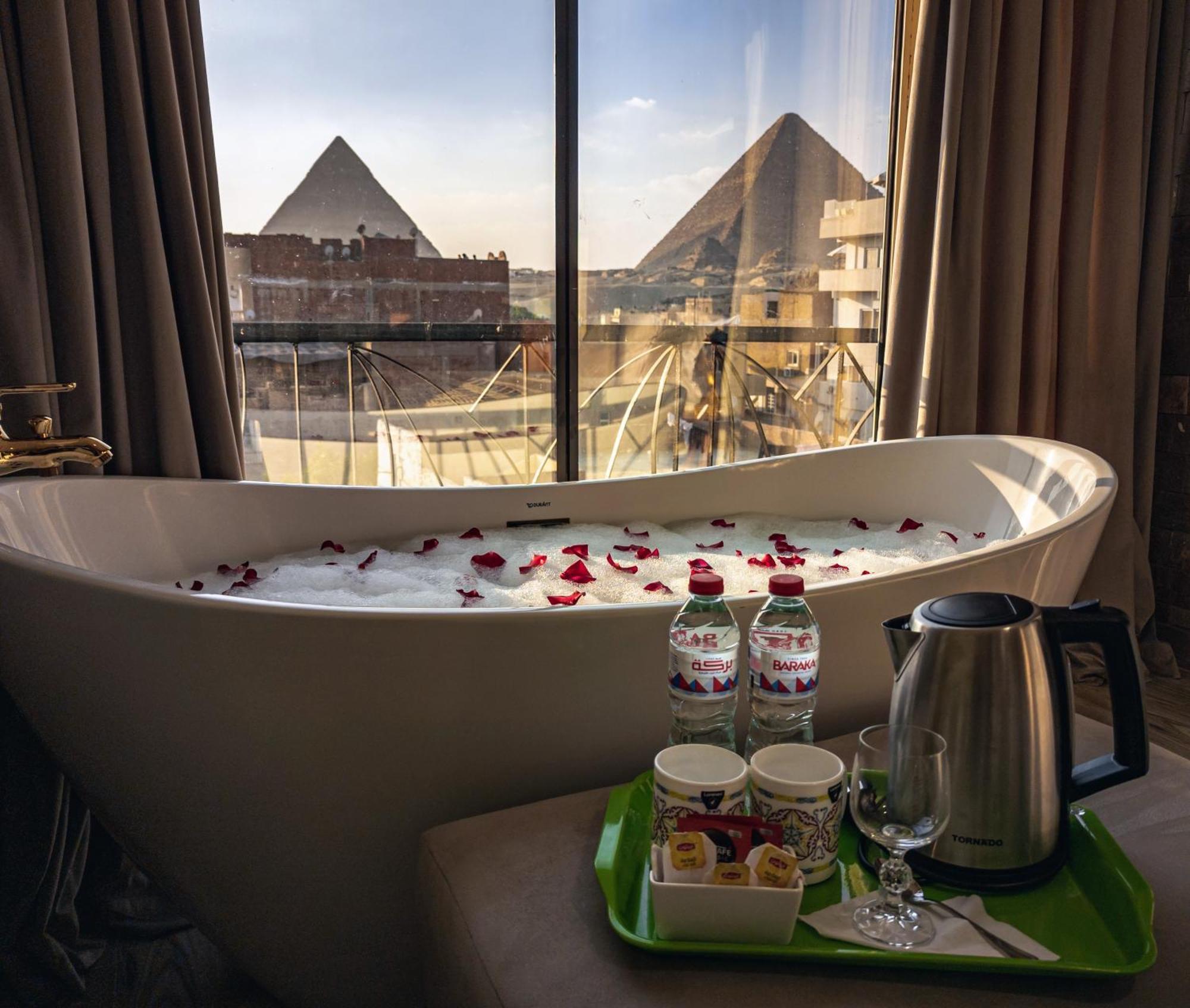 Jimmy Pyramids Hotel Kafrat al Jabal Екстер'єр фото