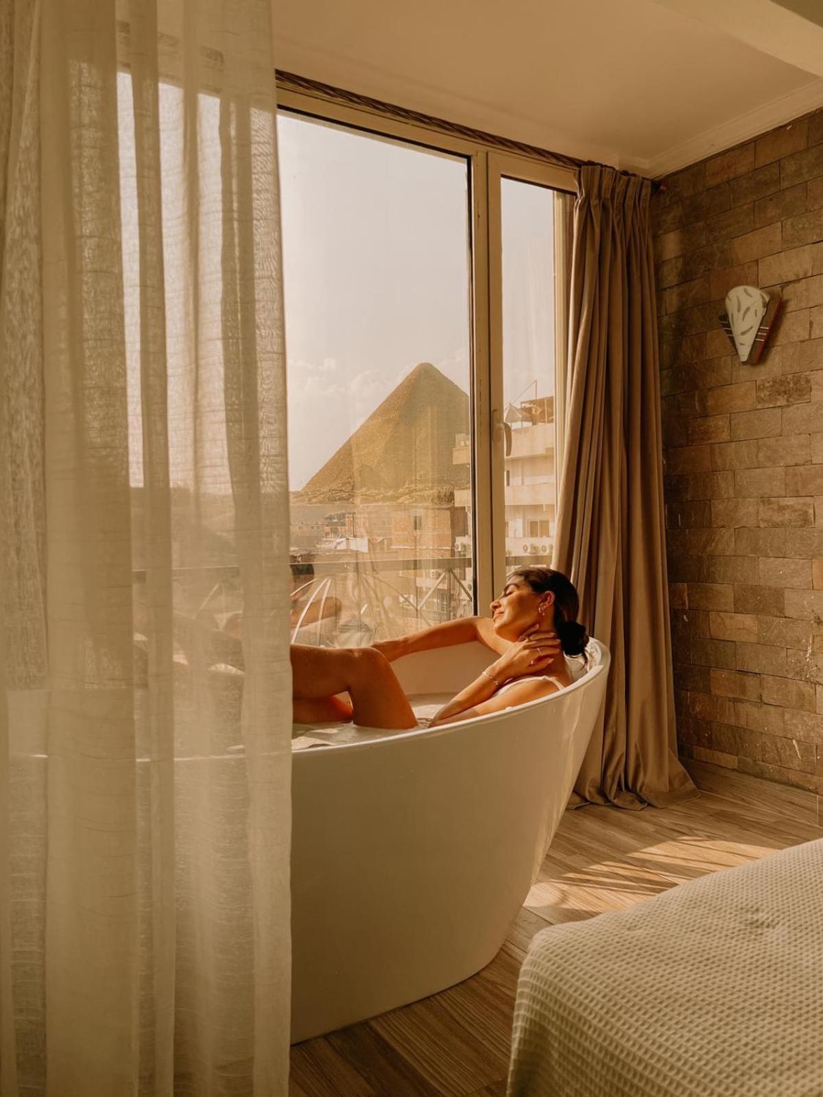 Jimmy Pyramids Hotel Kafrat al Jabal Екстер'єр фото