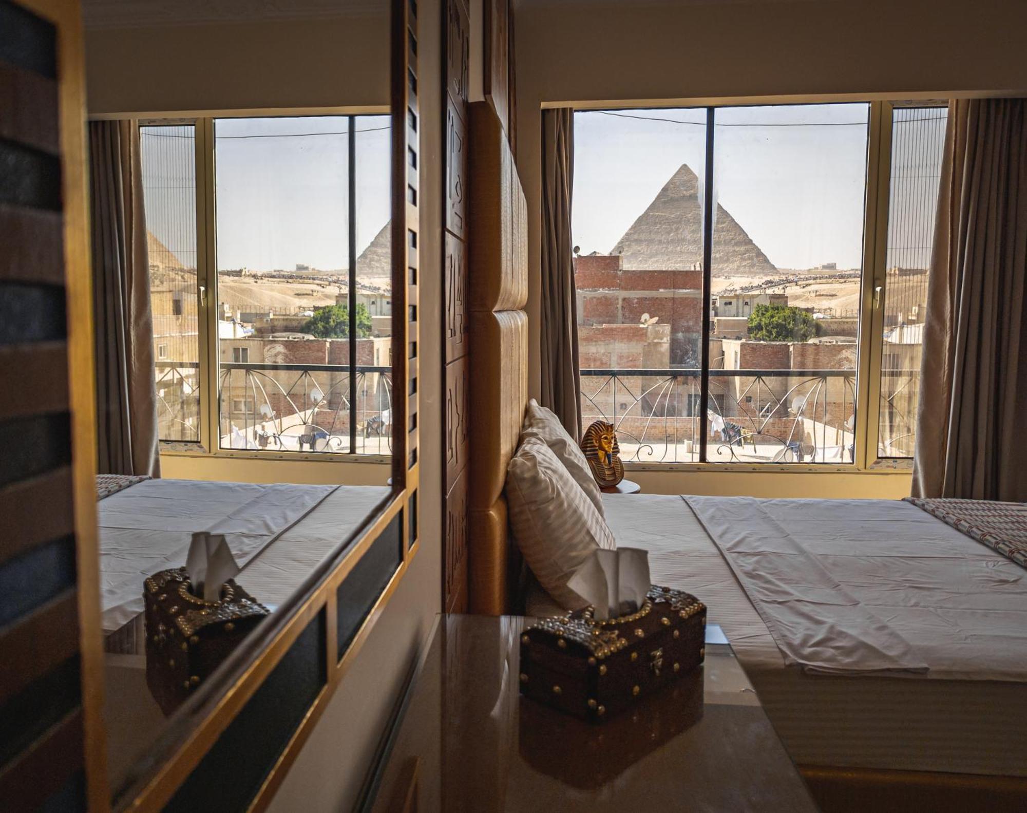 Jimmy Pyramids Hotel Kafrat al Jabal Екстер'єр фото