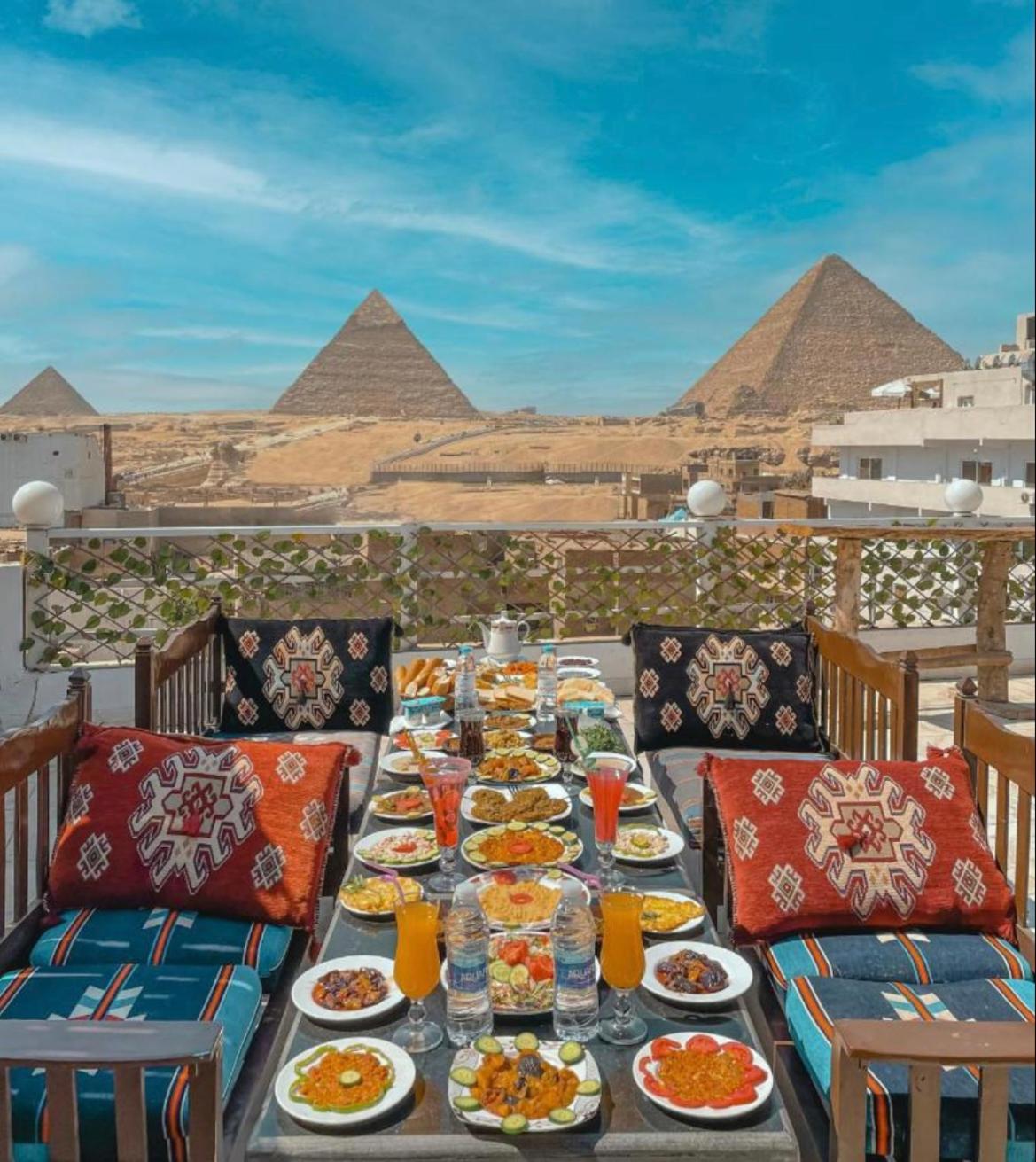 Jimmy Pyramids Hotel Kafrat al Jabal Екстер'єр фото