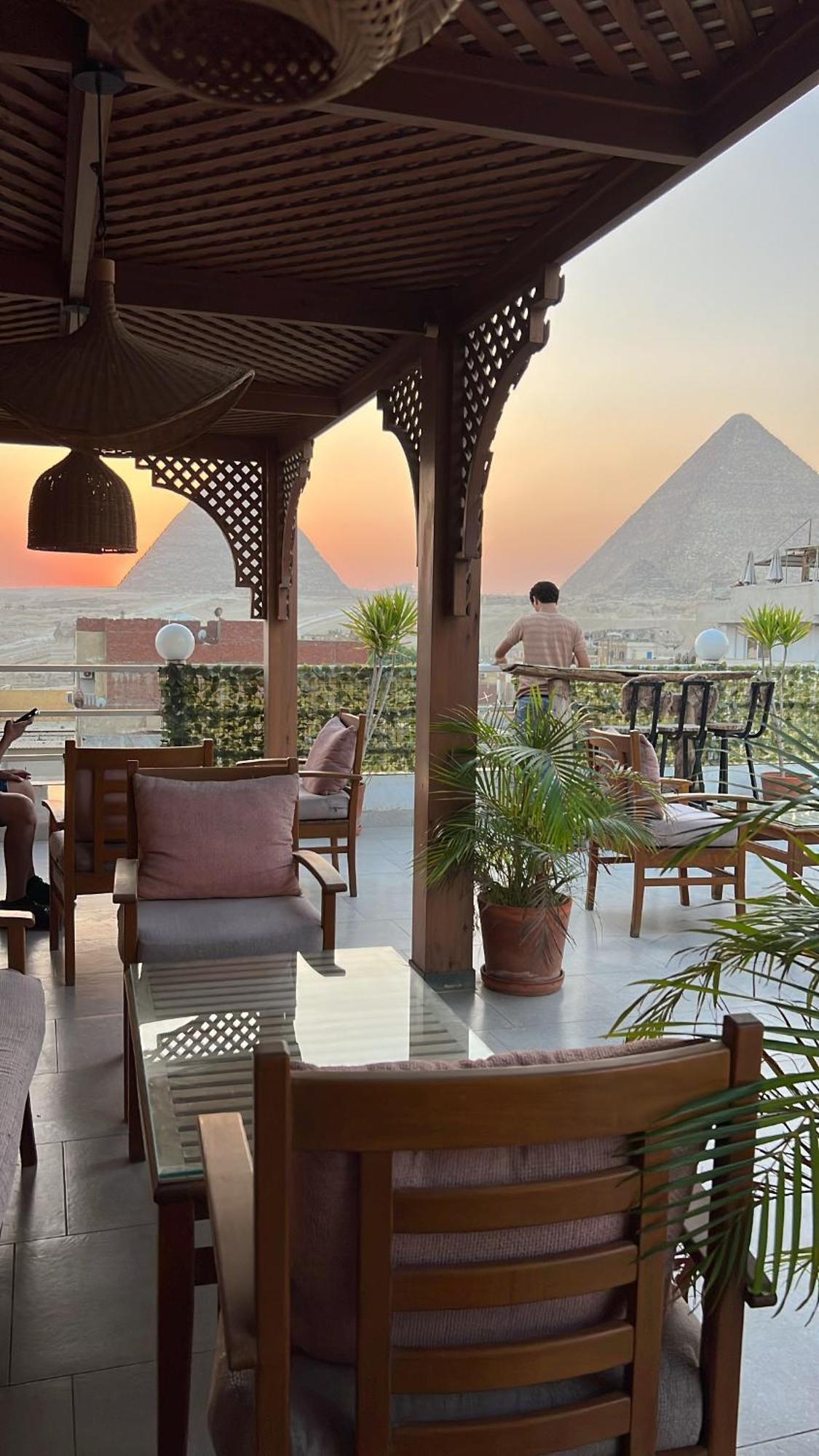 Jimmy Pyramids Hotel Kafrat al Jabal Екстер'єр фото