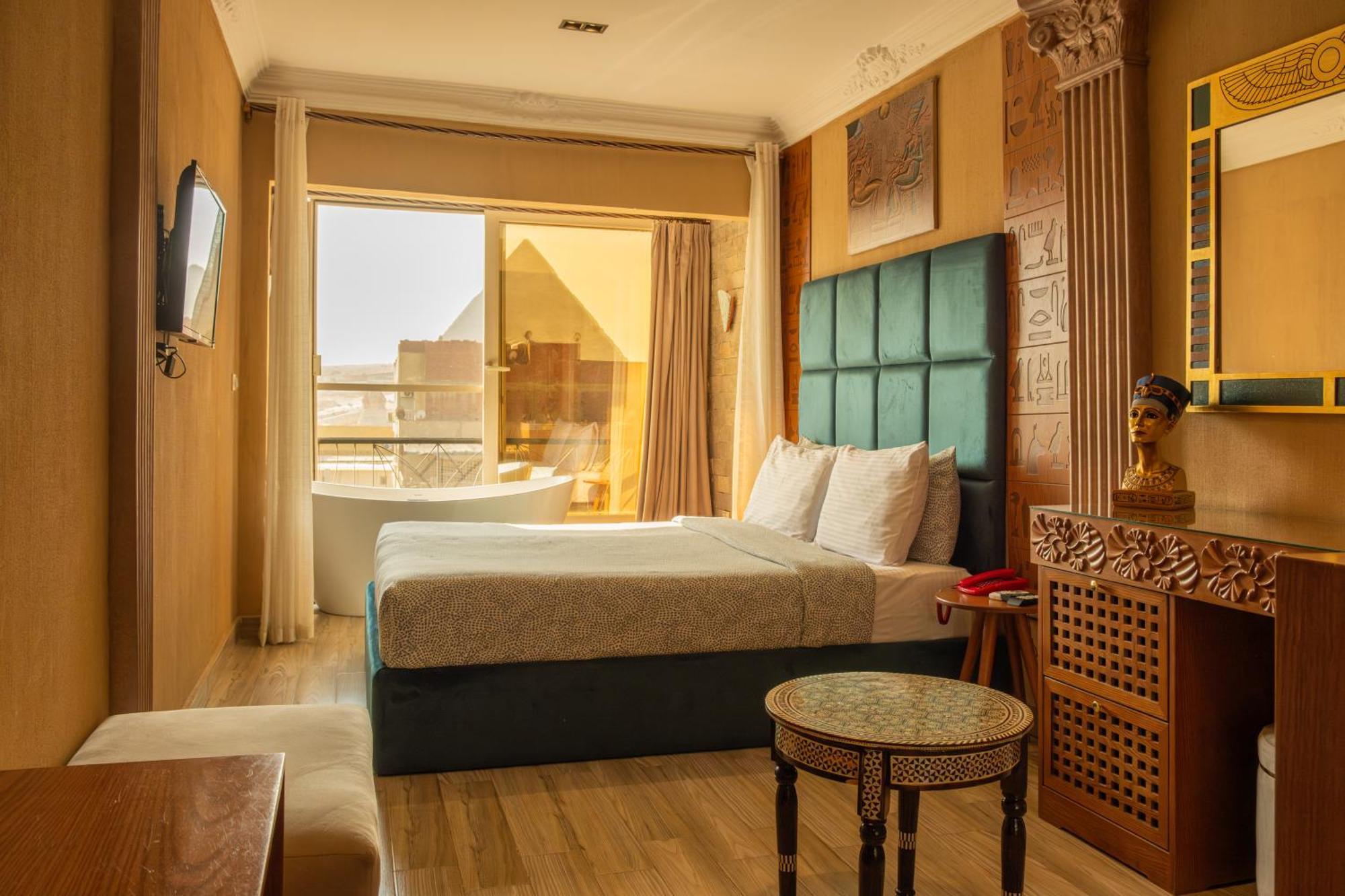 Jimmy Pyramids Hotel Kafrat al Jabal Екстер'єр фото