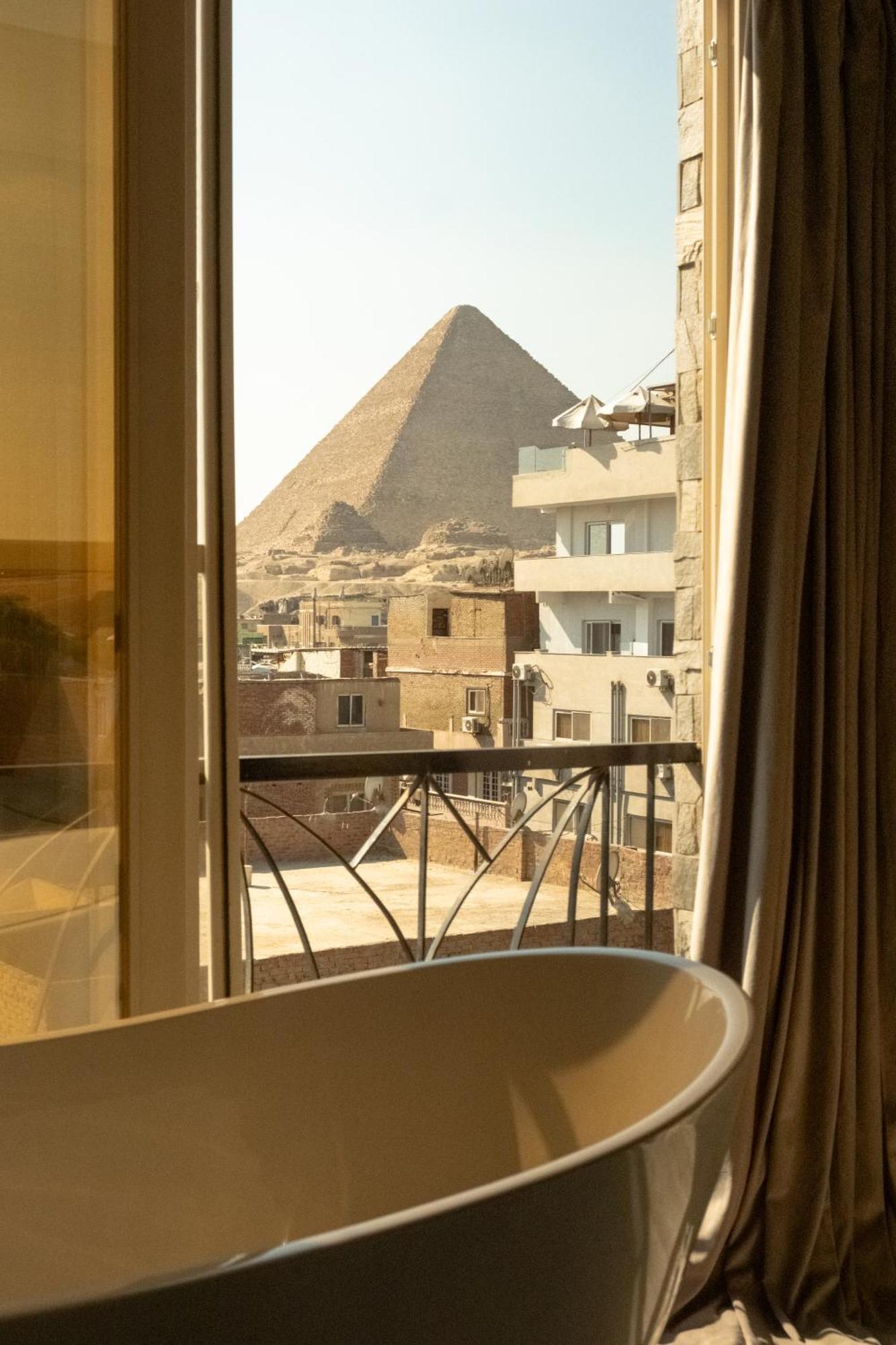 Jimmy Pyramids Hotel Kafrat al Jabal Екстер'єр фото